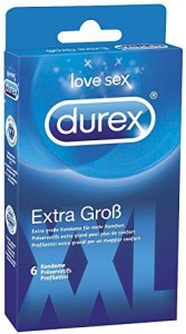 Durex Extra Groß XXL Kondome